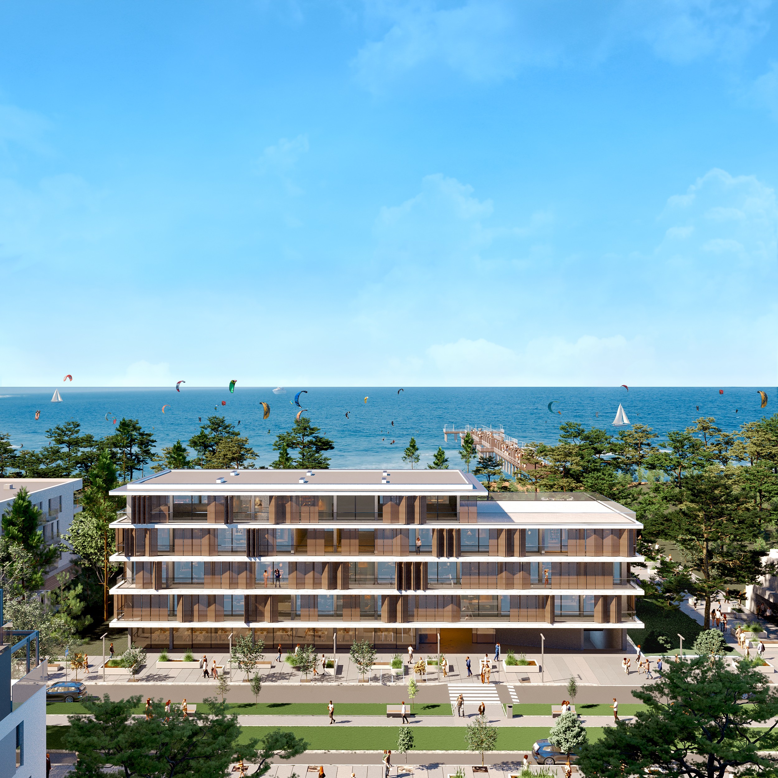 architekt krotowski Hotel we Władysławowie