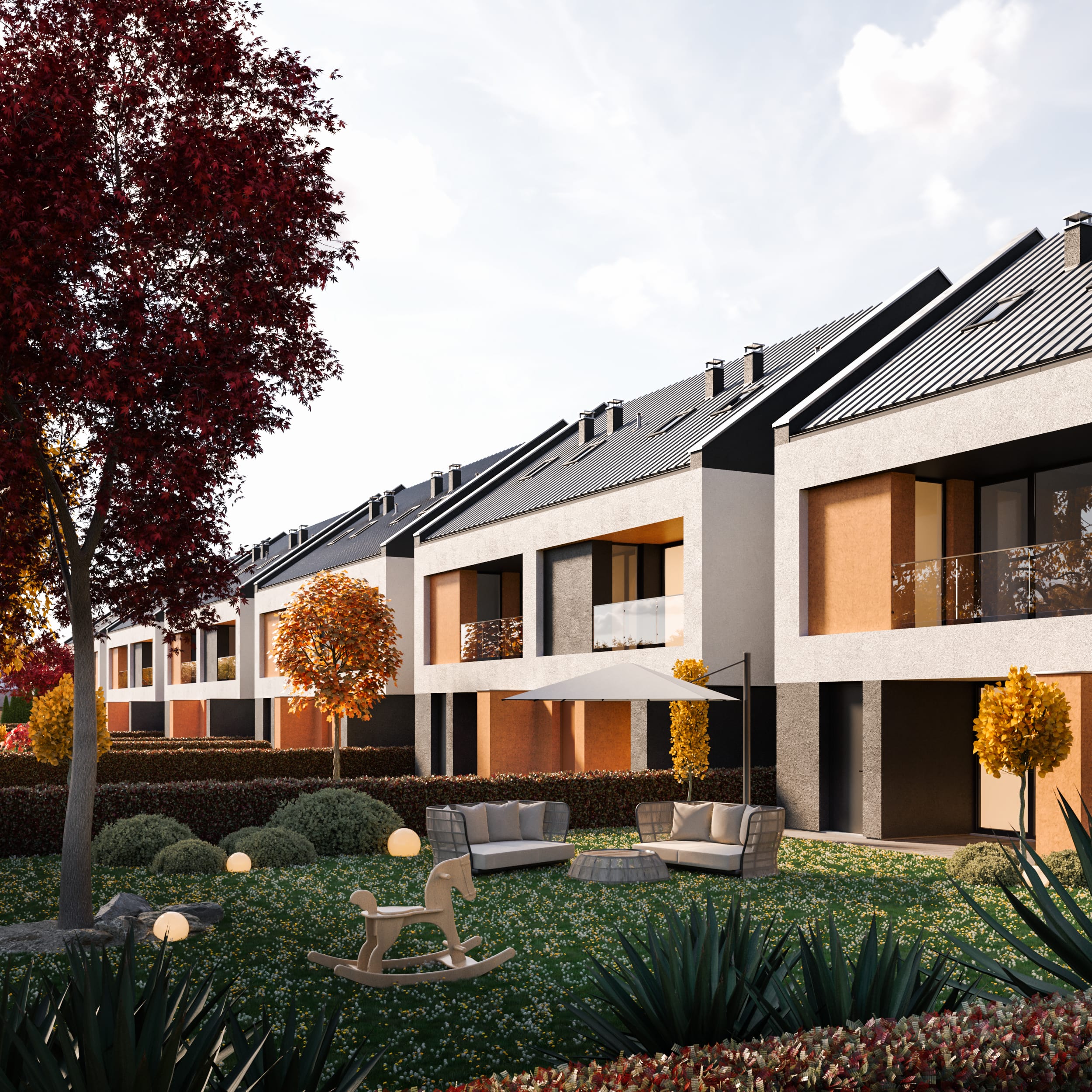 architekt krotowski Osiedle mieszkaniowe OM.Pa.1