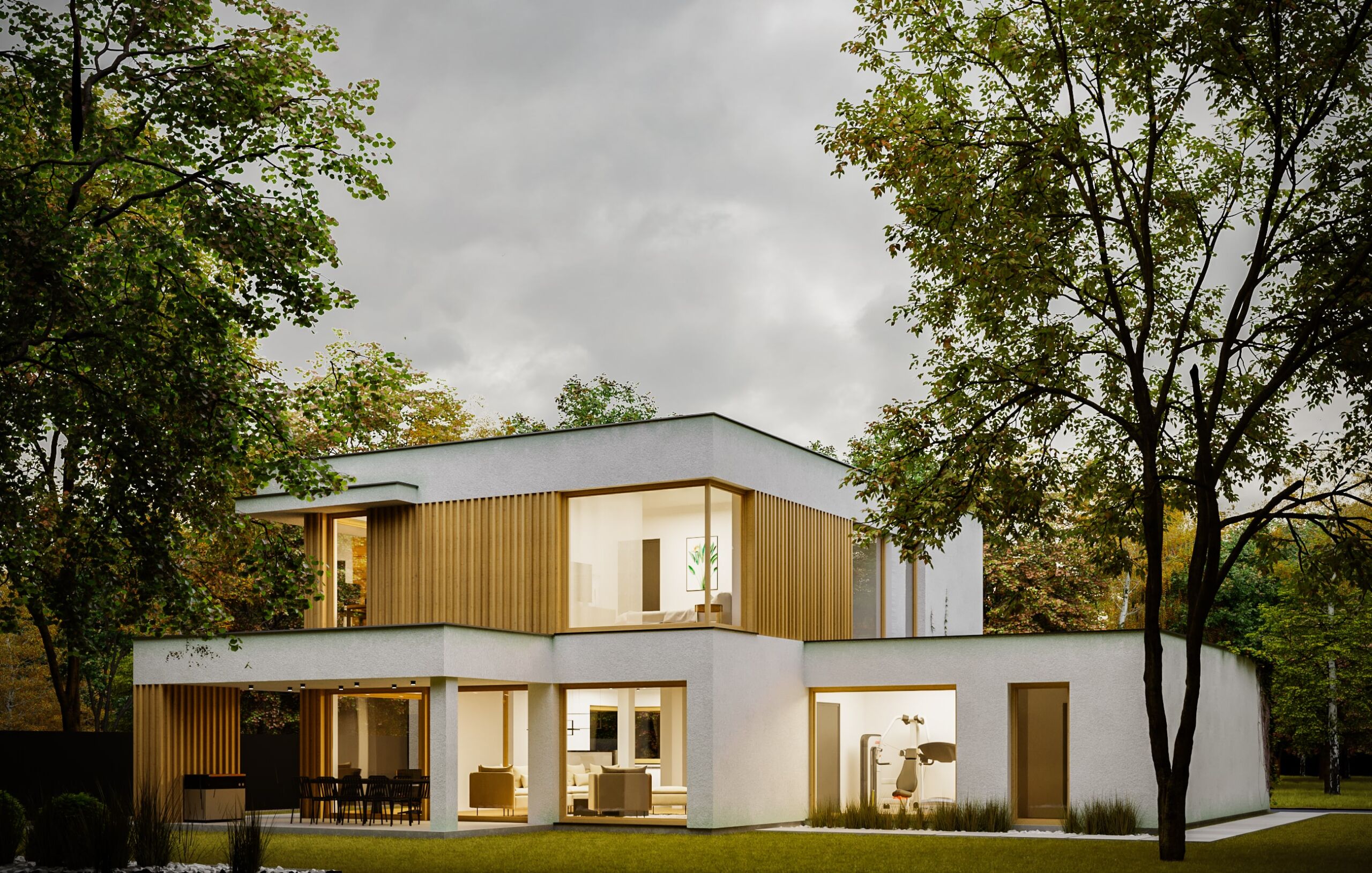 architekt krotowski Dom w Woli Grzymkowej WG1