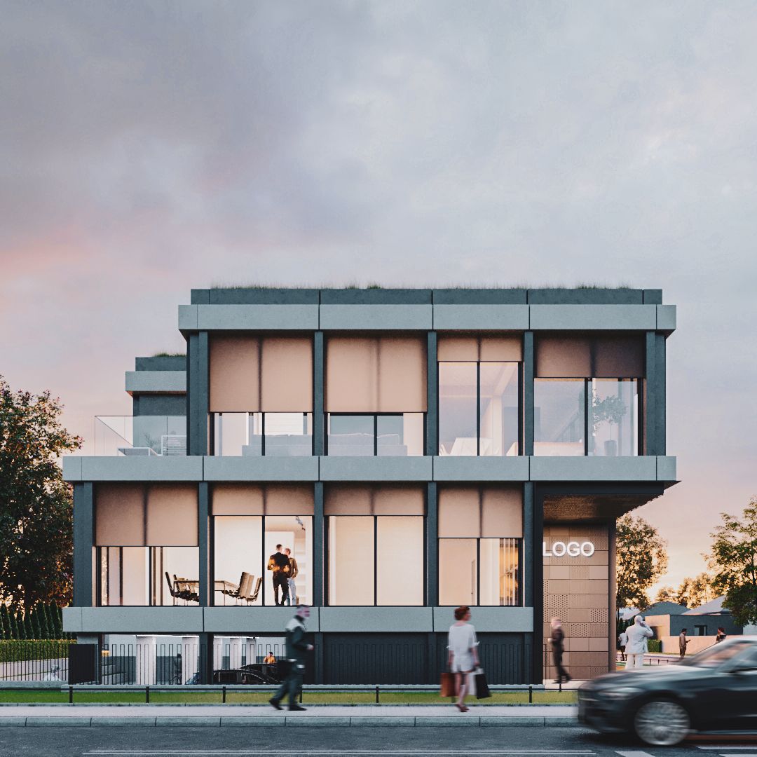 architekt krotowski Budynki usługowe i handlowe