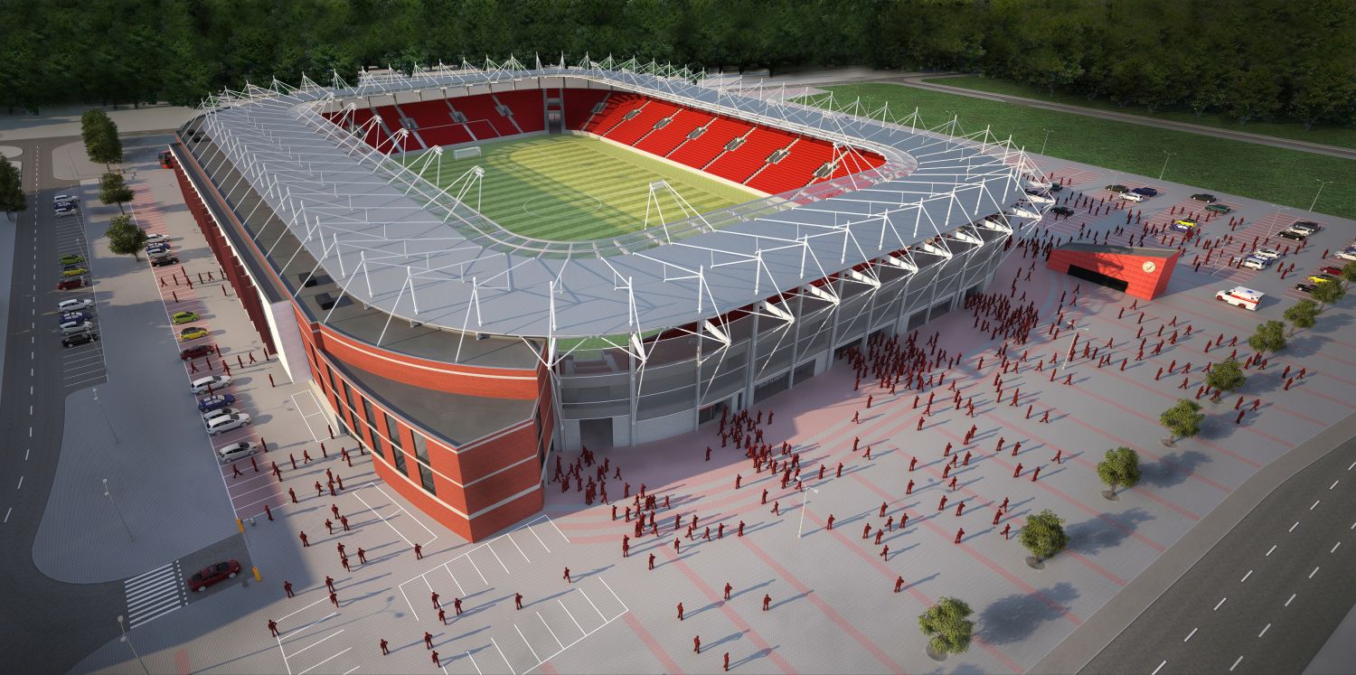architekt krotowski Stadion Widzew Łódź