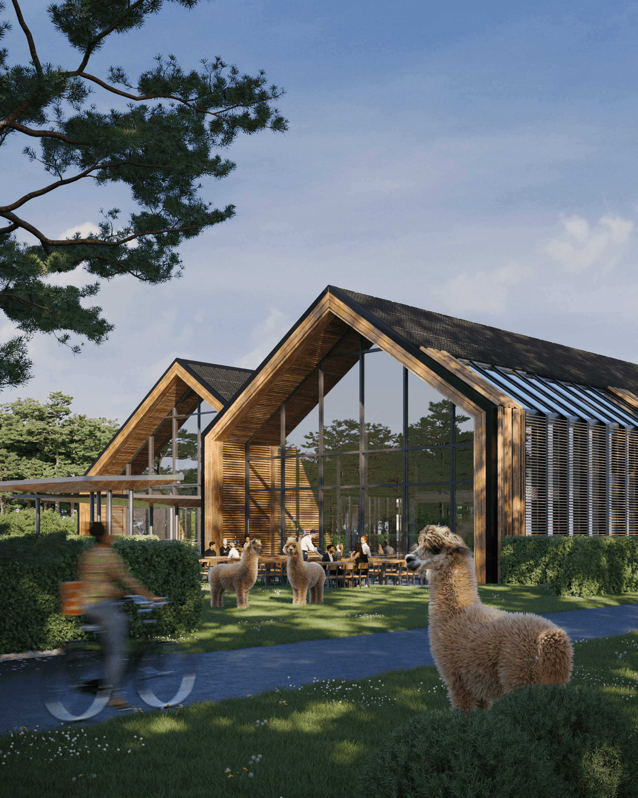 architekt krotowski Budynki wejścia dla Inwestycji Dobronianki