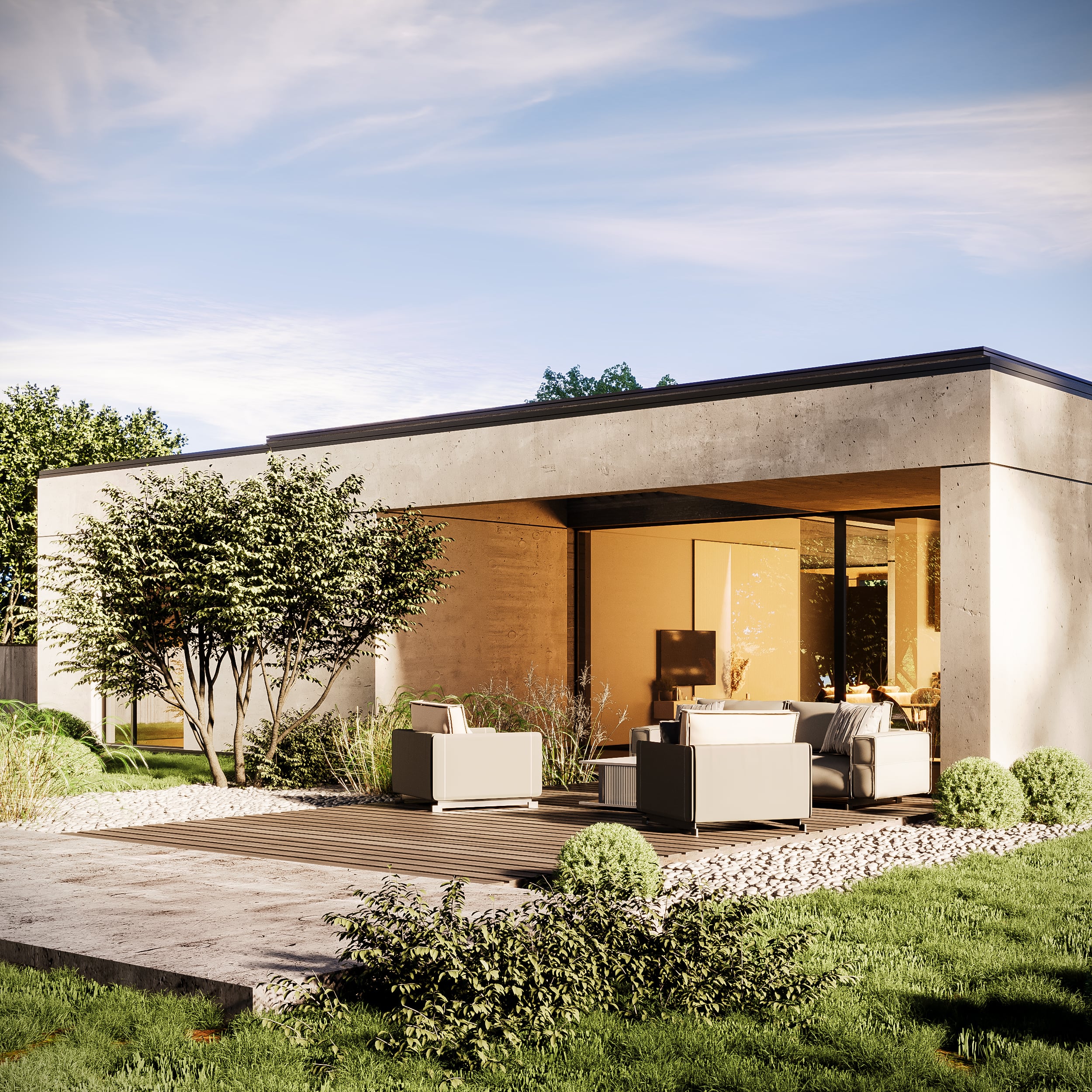 architekt krotowski Dom w Pabianicach  - Pszeniczna P3