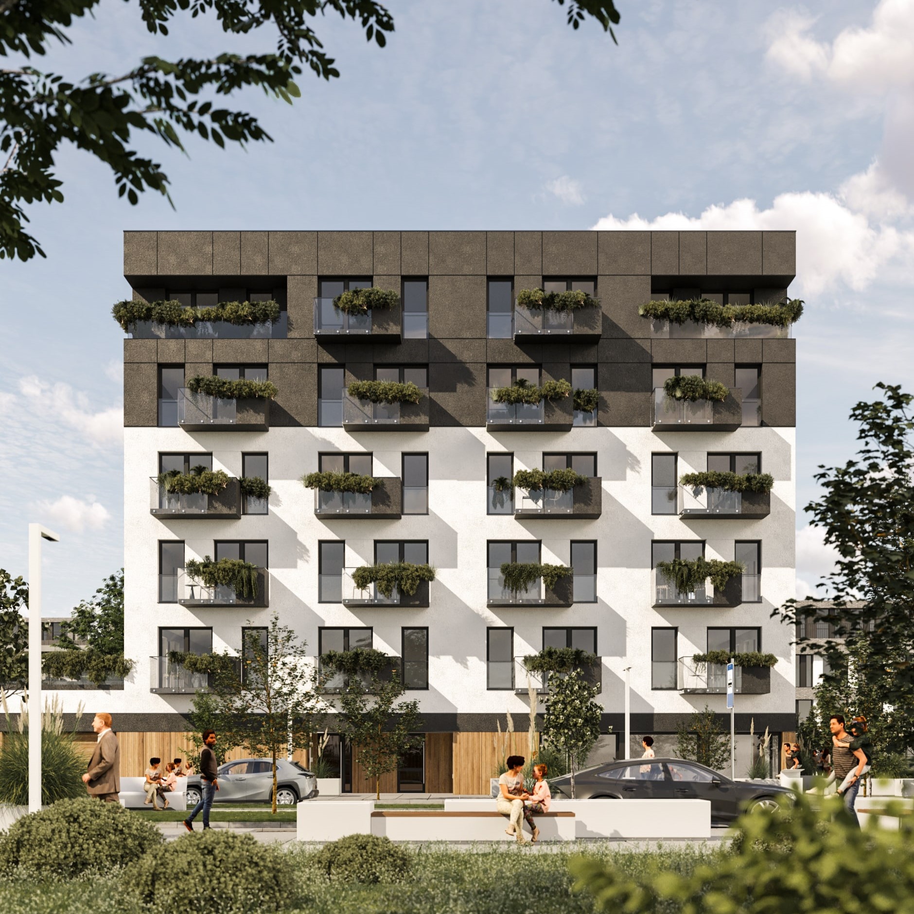 architekt krotowski Budynki wielorodzinne