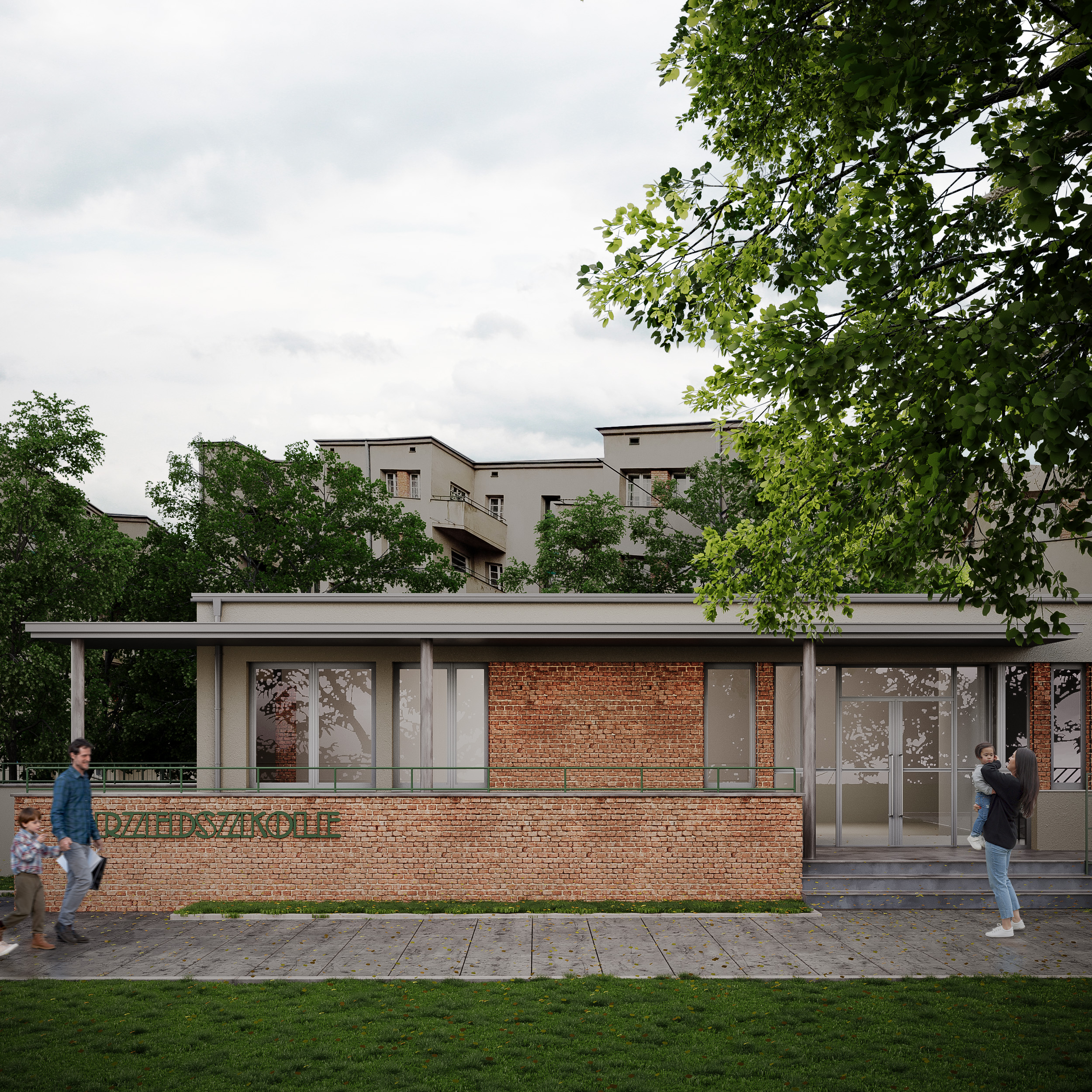 architekt krotowski Przedszkole w Łodzi